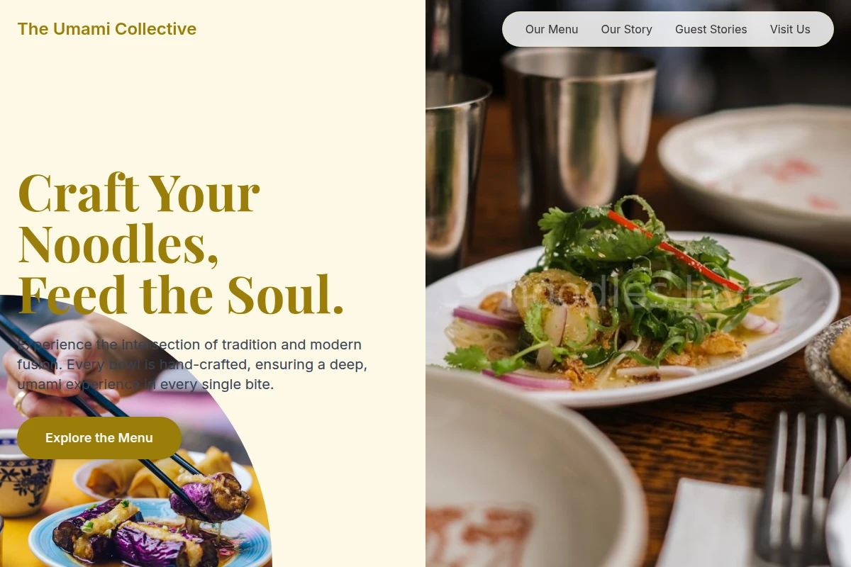 Noodle Asian Fusion Food