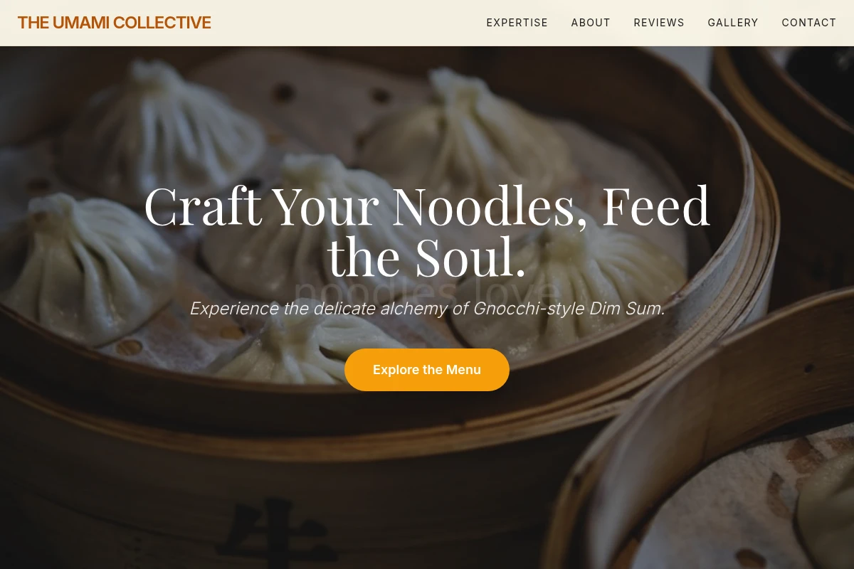 Gnocchi Dim Sum
