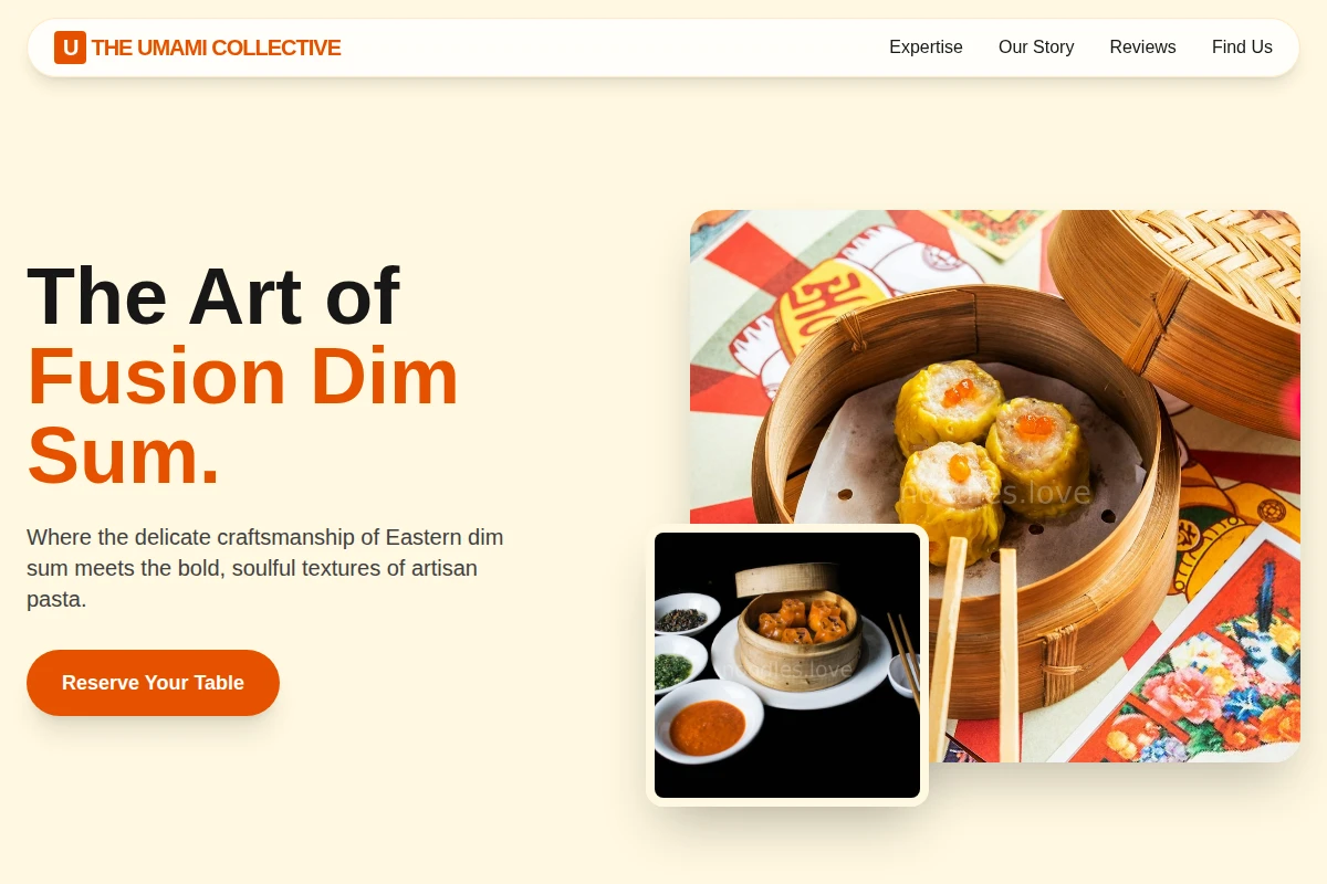 Pasta Dim Sum