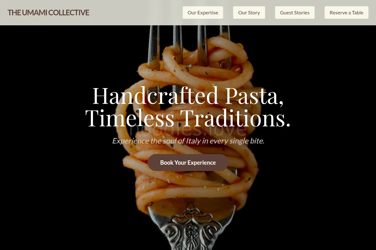 Chef Italian Food