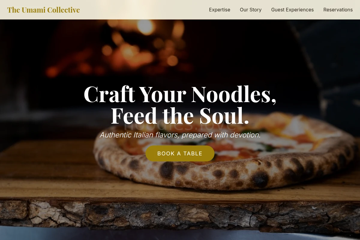 Soul Italian Food