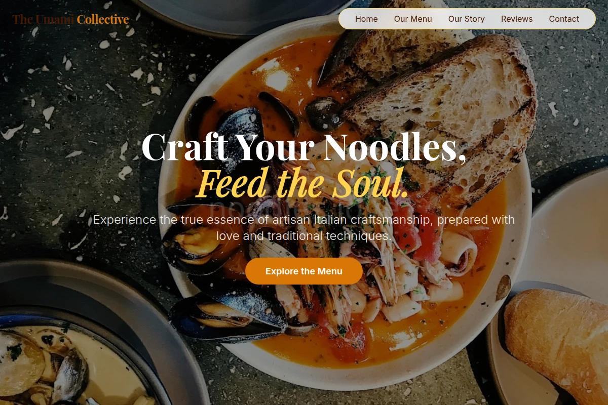 Artisan Italian Food