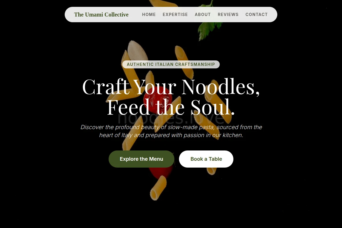 Savory Italian Food