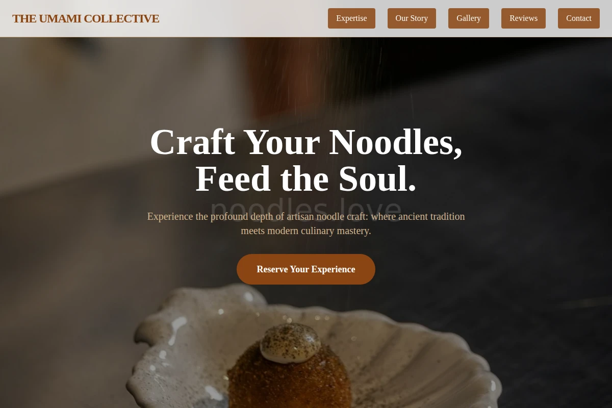 Chef Specialty Food