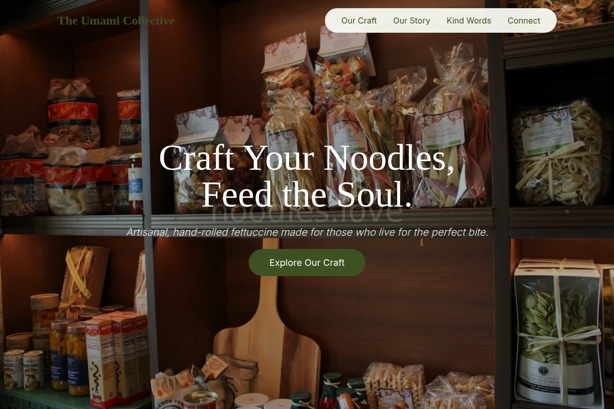 Fettuccine Specialty Food