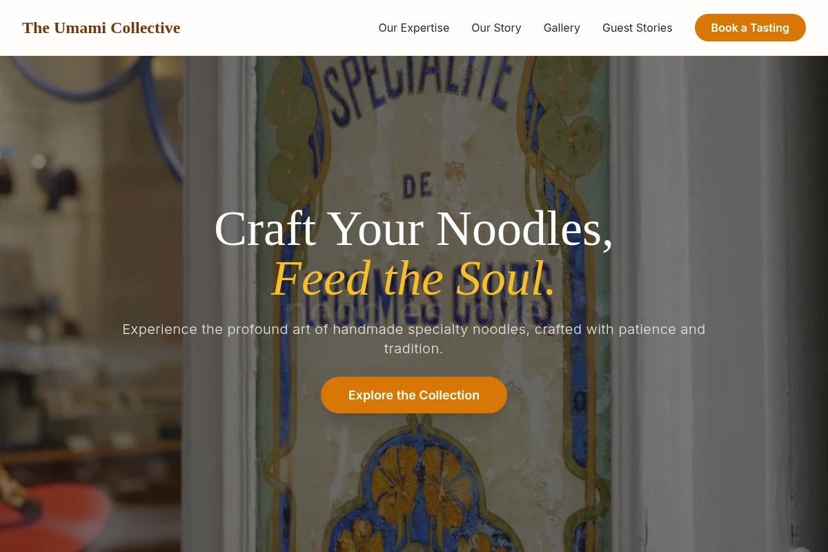Artisan Specialty Food