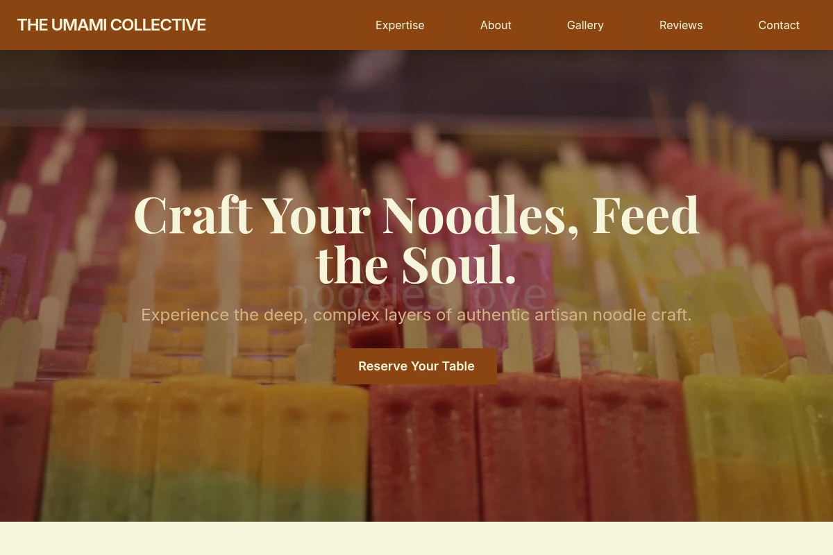 Chef Specialty Food