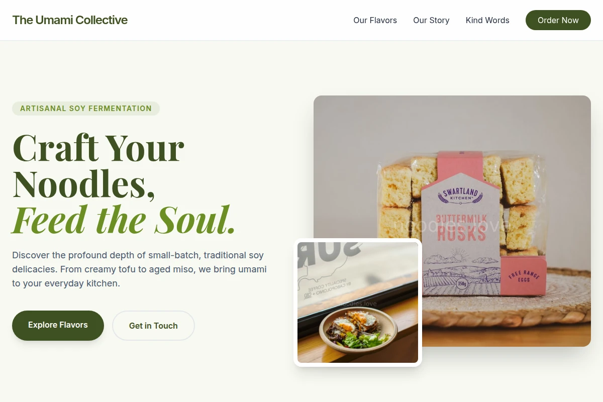 Soy Specialty Food